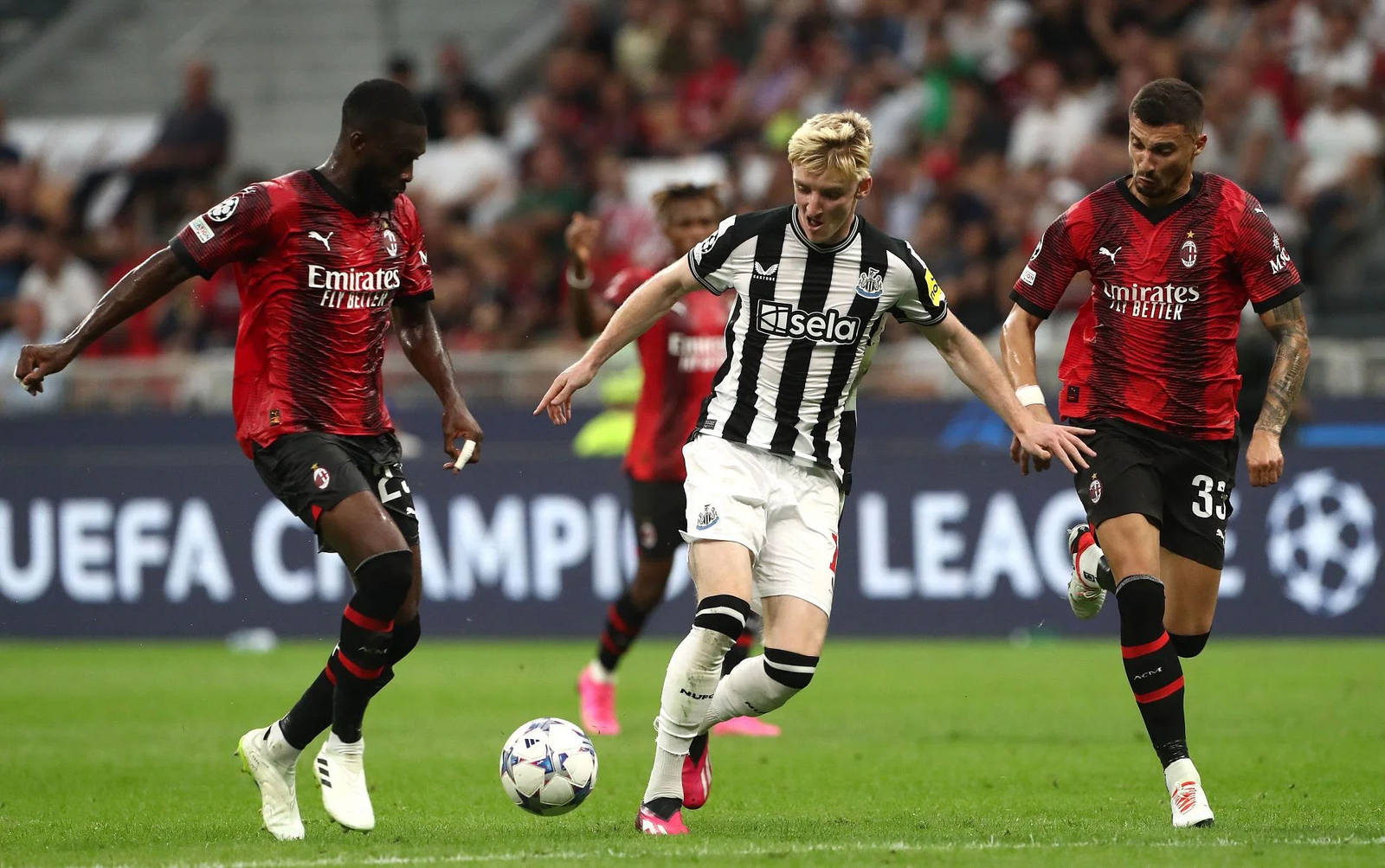 You are currently viewing NEWCASTLE VS AC MILAN LIVE MATCH PREVIEW